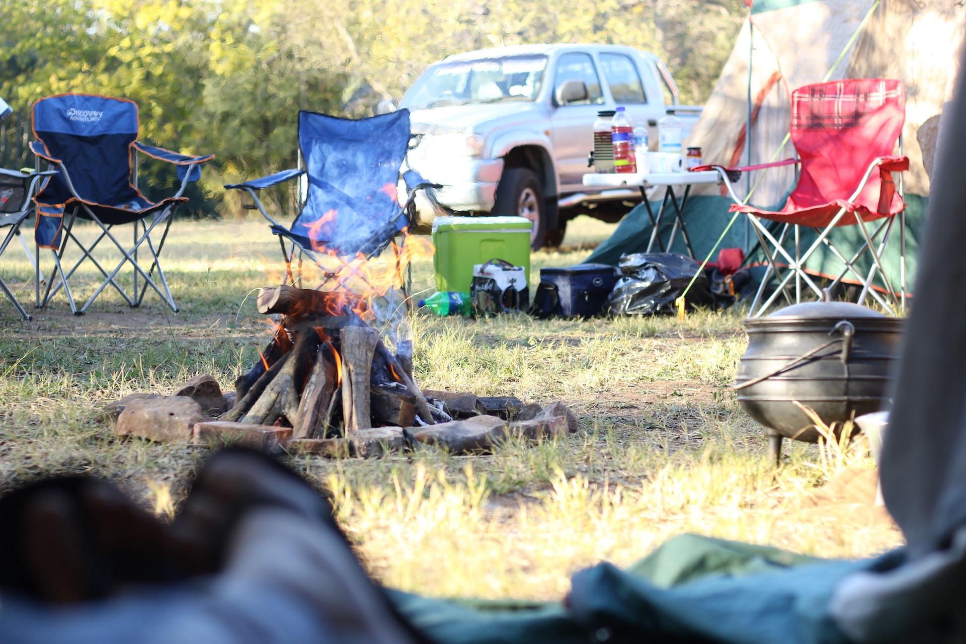 Bauernhof-Camping