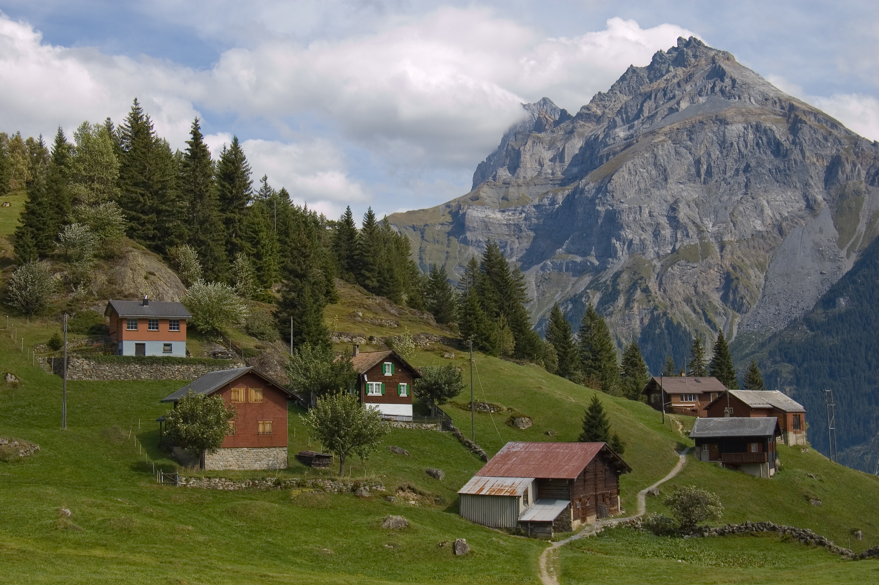 Reizvolle Landschaft