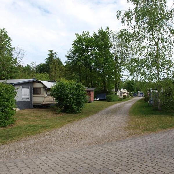 Camping beim Fischer