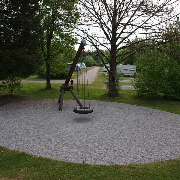 Camping beim Fischer