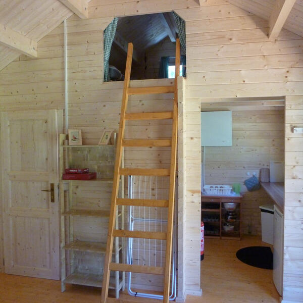 Spatzennest - nicht nur für kleine Spatzen in der Blockhütte