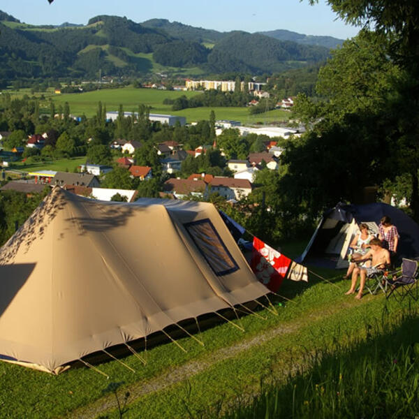 Terrassen Campingplatz Traisen