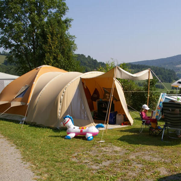 Terrassen Campingplatz Traisen