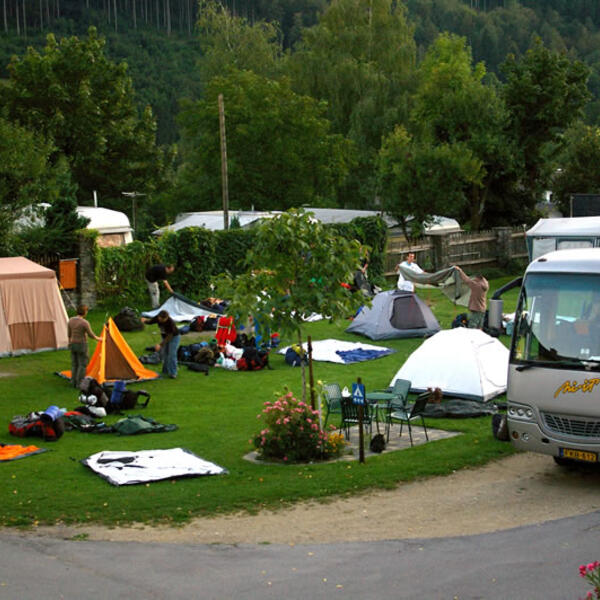 Terrassen Campingplatz Traisen