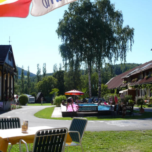 Terrassen Campingplatz Traisen