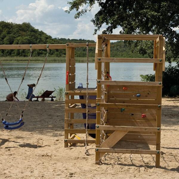 Genuss-Ferien, Natur und Strandcamping am Jabelschen See