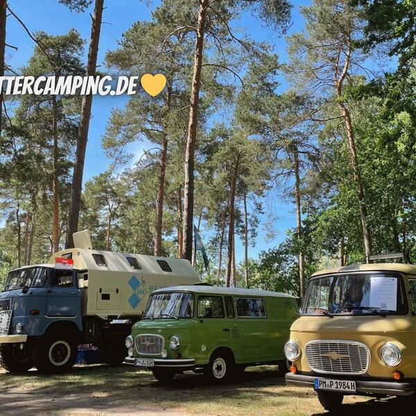 Knattercamping am Bantikower See