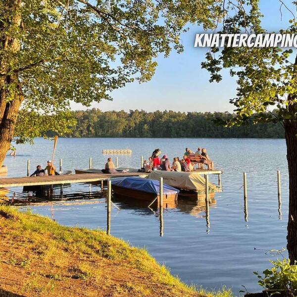 Knattercamping am Bantikower See