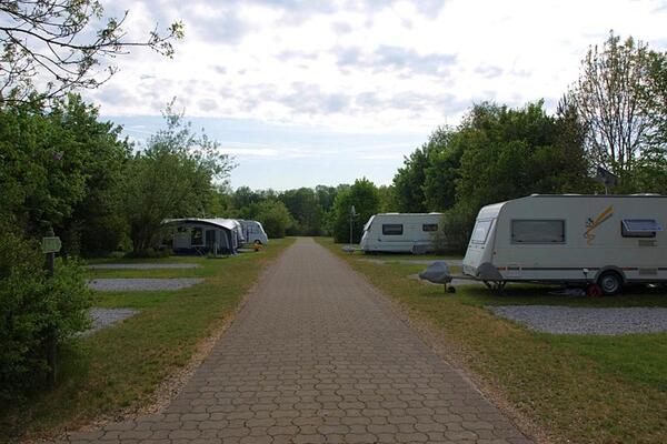 Camping beim Fischer