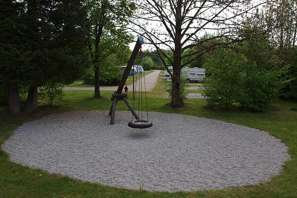 Camping beim Fischer