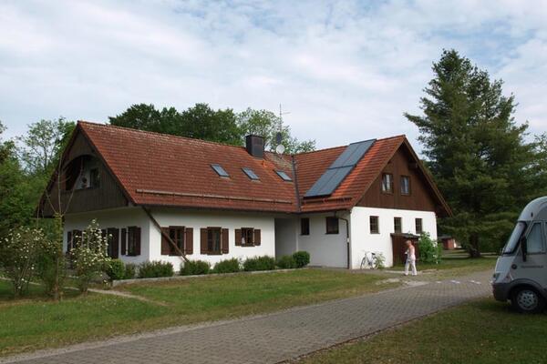 Camping beim Fischer