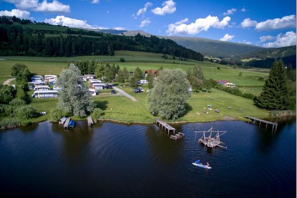 Camping am Badesee
