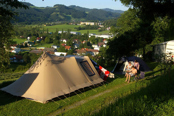 Terrassen Campingplatz Traisen