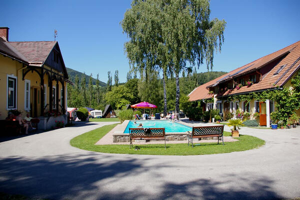 Terrassen Campingplatz Traisen