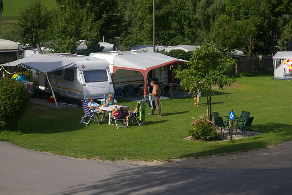 Terrassen Campingplatz Traisen