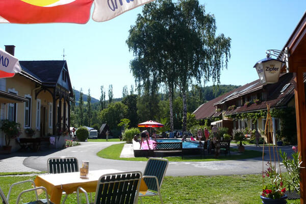 Terrassen Campingplatz Traisen