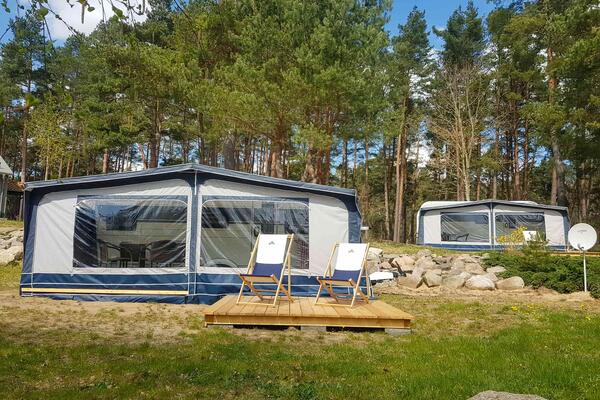 Genuss-Ferien, Natur und Strandcamping am Jabelschen See