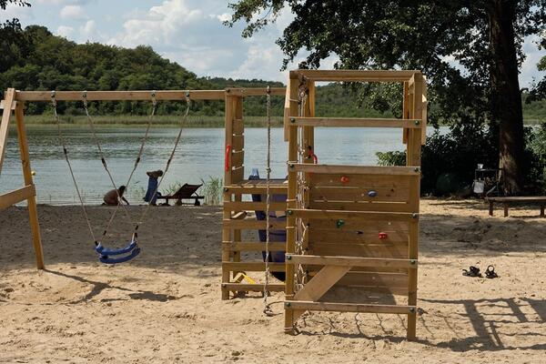 Genuss-Ferien, Natur und Strandcamping am Jabelschen See